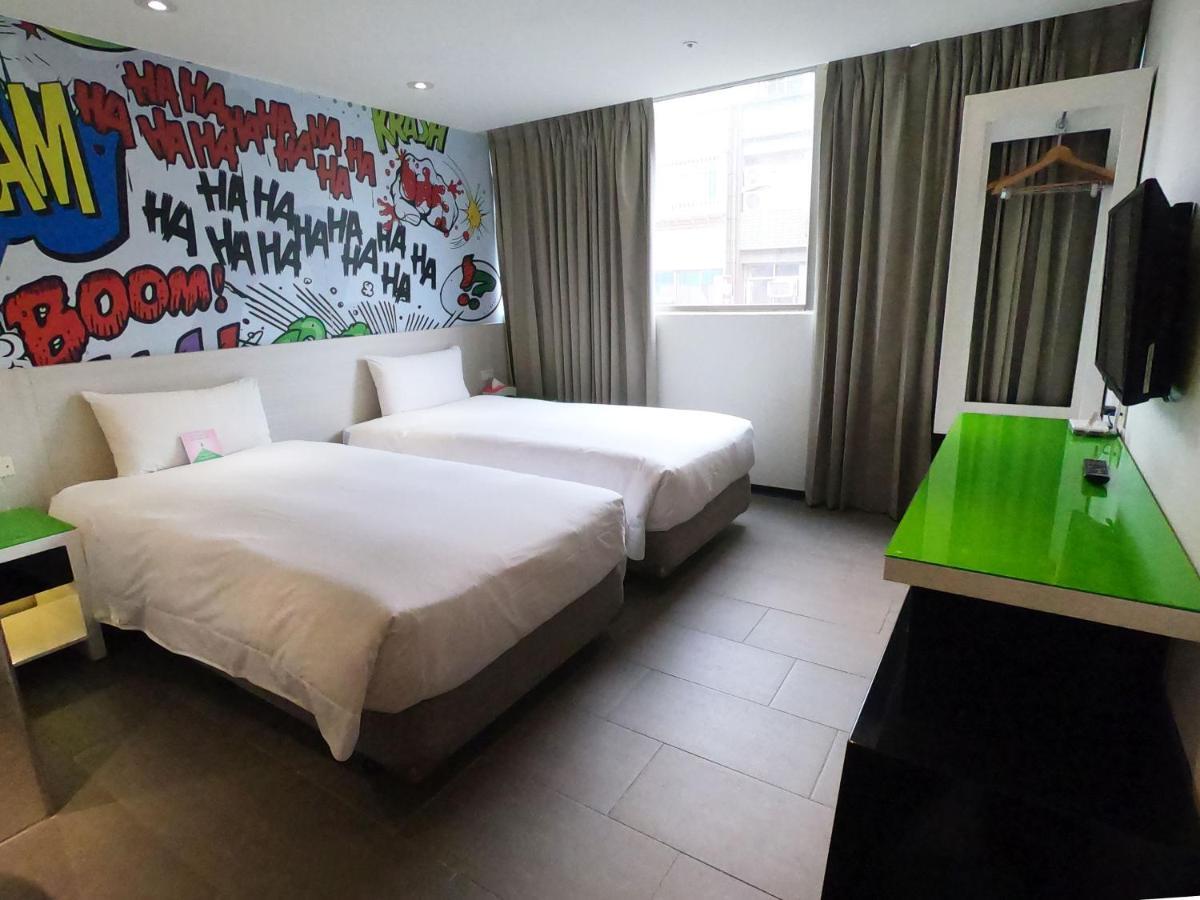 Wholesome Hotel Taipeh Exterior foto